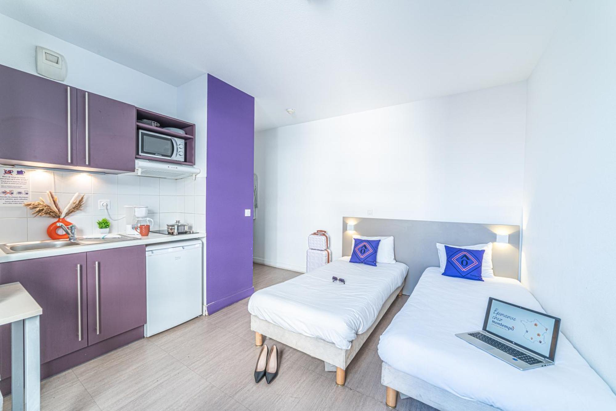Montempo Apparthotel Marseille Centre Euromed Dış mekan fotoğraf